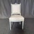 Painted and Newly Upholstered French Louis XVI Dining Chairs -A Pair For Sale - Image 15 of 17