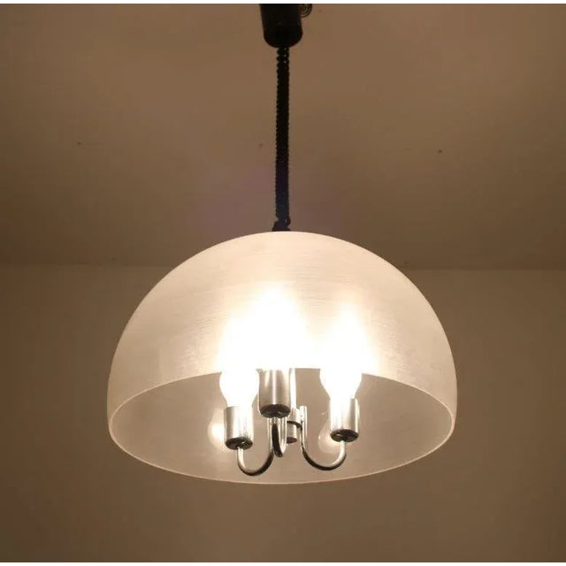 Hanging Lamp by Glashütte Limburg, Germany, 1970s For Sale - Image 5 of 11