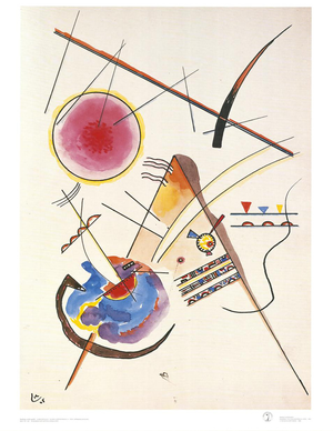 Composition Abstraite Poster after Vassily Kandinsky