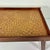 1980s Vintage Boho Chic Coastal Woven Rattan Top Wood Lap Tray For Sale - Image 13 of 15