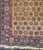 Persian Antique Caucasian Shirvan Rug in Yellow Background and Blue Border For Sale - Image 3 of 7