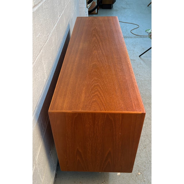 Wood Mid-Century Modern Danish Teak Sideboard For Sale - Image 7 of 15