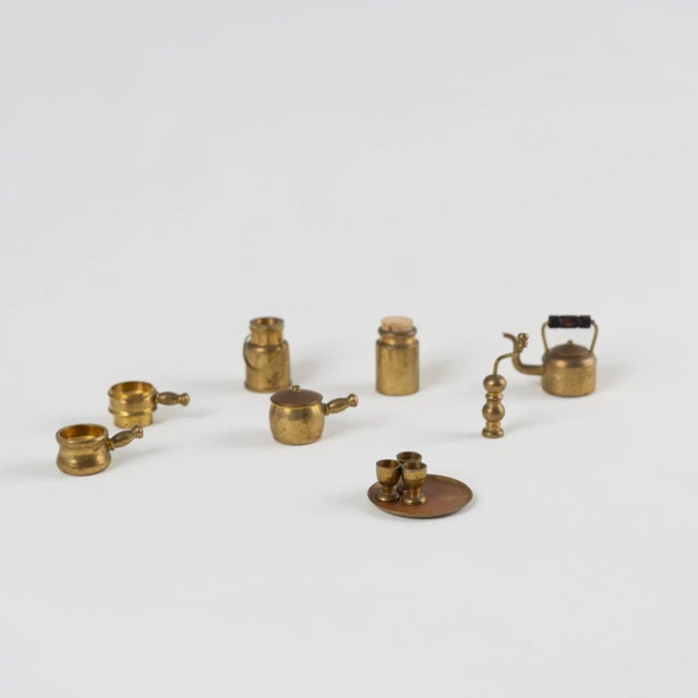 Brass Vintage Brass Temptations Miniature Collection For Sale - Image 8 of 12