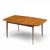 Broyhill Brasilia Mid Century Walnut Expanding Dining Table With 1 Leaf For Sale - Image 9 of 10