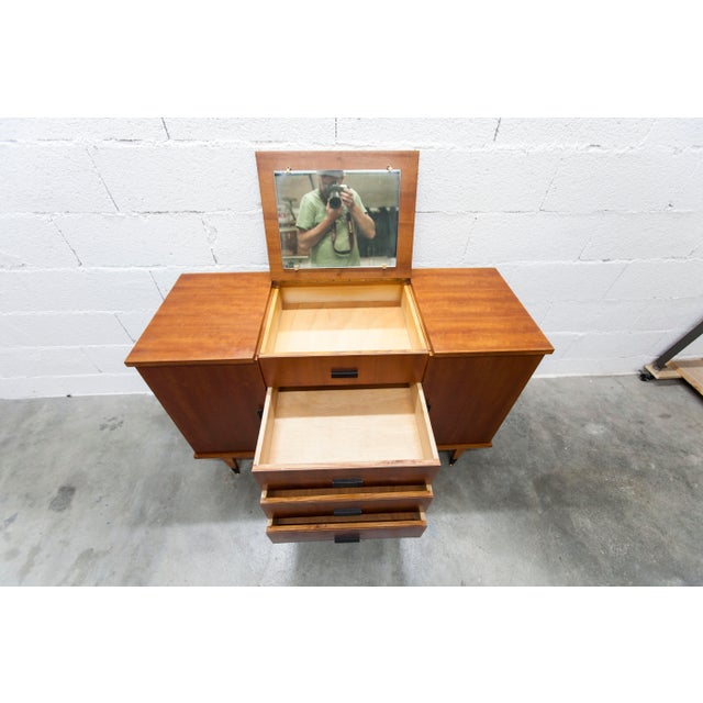 1960s Vintage Teak Dressing Table, 1960s For Sale - Image 5 of 18