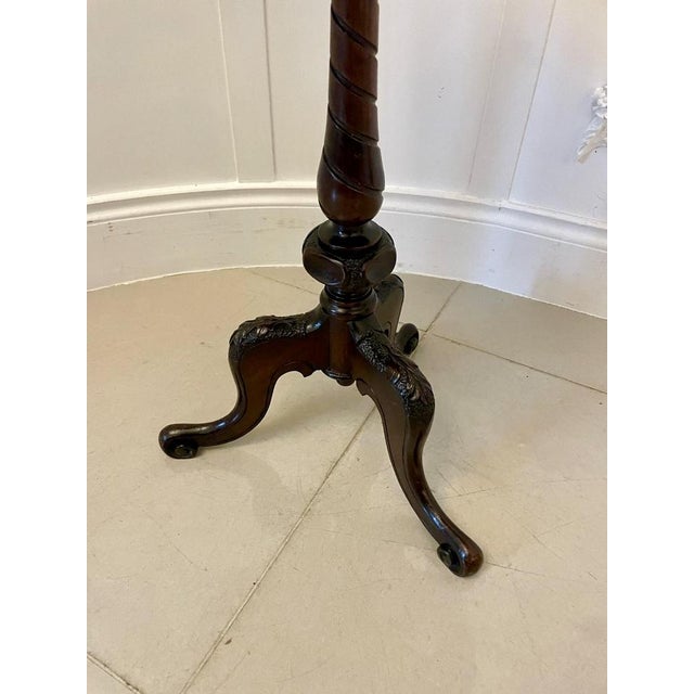 Antique Victorian Quality Burr Walnut Chess Table , 1860 For Sale - Image 14 of 15