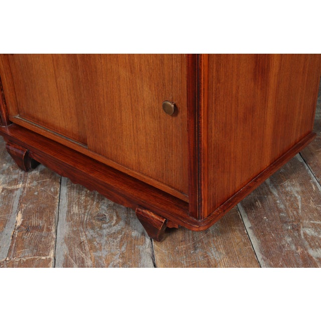 Art Deco French Rotating Cocktail Cabinet, 1940 For Sale - Image 11 of 15