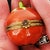 French Provincial Vintage Limoges France "Peint Main" Tomato Box With Flower Clasp For Sale - Image 3 of 6