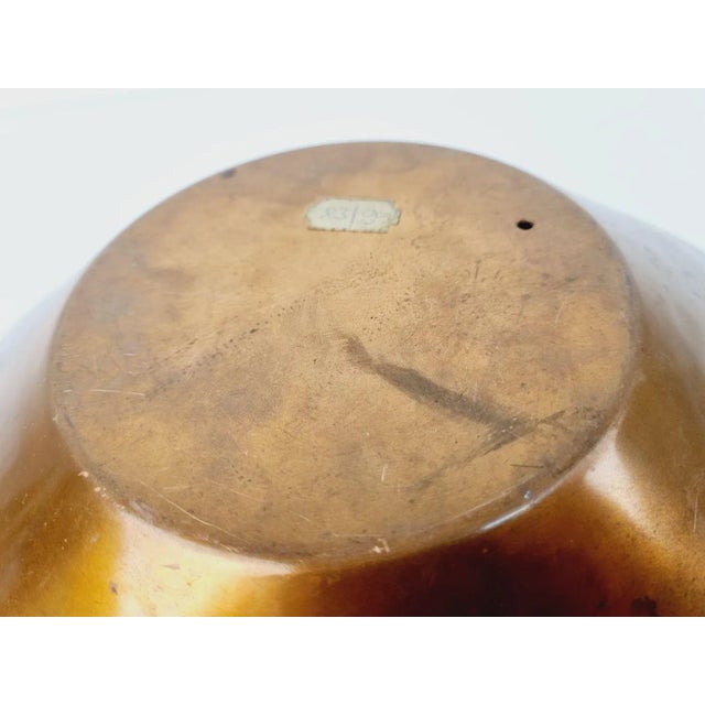 Copper Vintage Arts and Crafts Copper Plate For Sale - Image 8 of 9