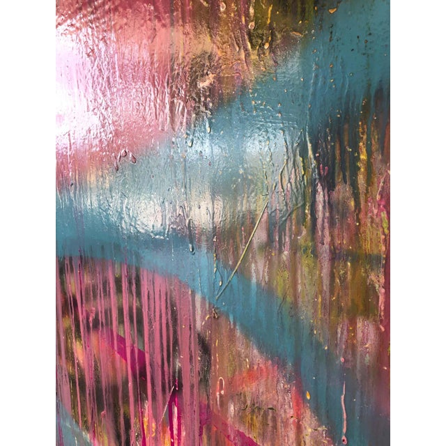 Mirtha Moreno Oil on Panel Titled: Semidelicous 2018 For Sale In West Palm - Image 6 of 7