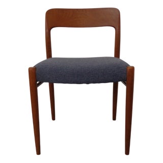 Danish Model 75 Chair in Oak by Niels Otto Møller for J.L. Møllers, 1960s For Sale