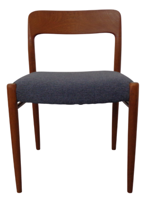 Danish Model 75 Chair in Oak by Niels Otto Møller for J.L. Møllers, 1960s