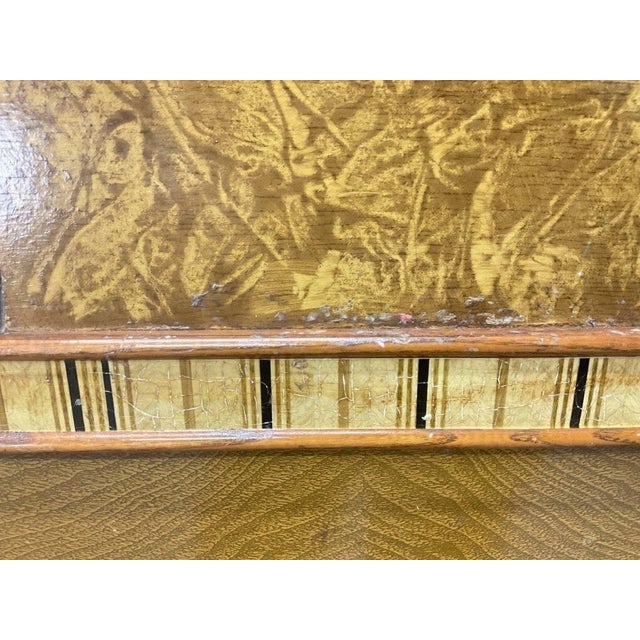 Wood Late 20th Century Henredon Burled Walnut Breakfront Sideboard | 18th Century Style Credenza For Sale - Image 7 of 11