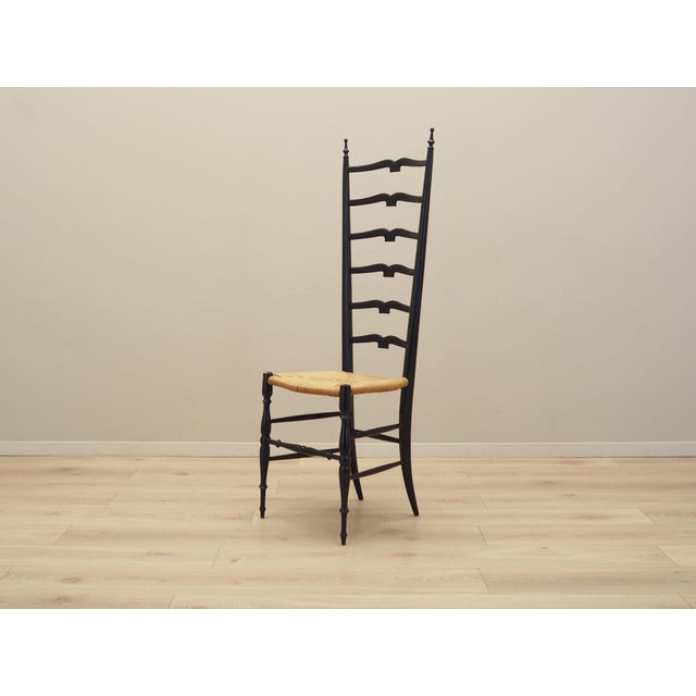 Mid-Century Modern Italian Beech Chair by Gio Ponti for Chiavari, 1950s For Sale - Image 3 of 18