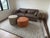 Custom Furniture Builders Custom-Made 82" Designer Sofa With Holland & Sherry Fabric For Sale - Image 4 of 4