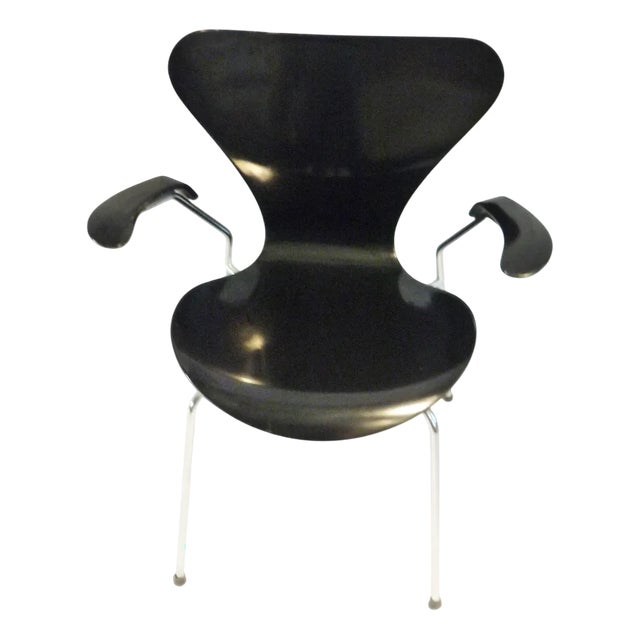 Model 3207 Armchair by Arne Jacobsen for Fritz Hansen, 1967 For Sale