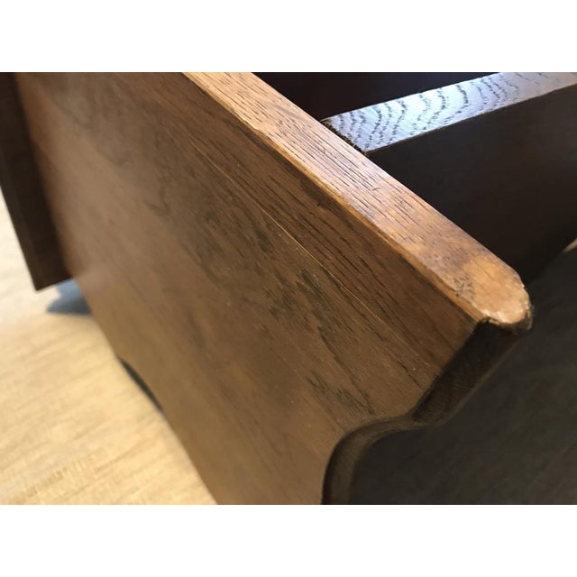 Oak Shelf with Drawer, 1970s For Sale - Image 16 of 18