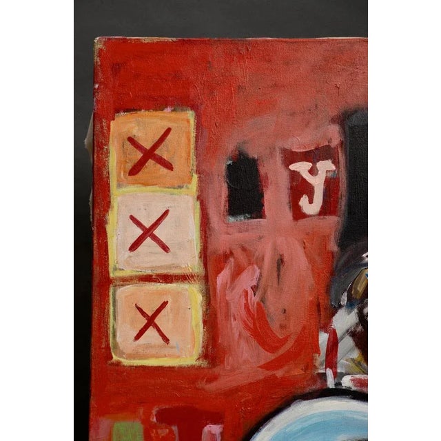 Delphine Perlstein, Earth to the Moon, 2006, Oil For Sale - Image 12 of 15