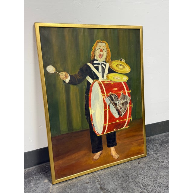 Alexander Borisoff Sascha Oil on Canvas, Framed For Sale - Image 4 of 12