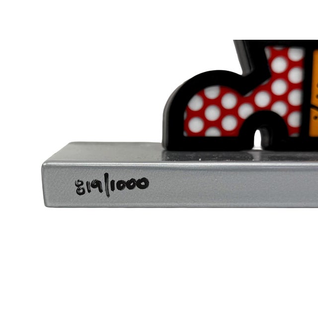 Romero Britto Romero Britto, Good Girl (Hand Signed Enamel on Iron Sculpture), 2006 For Sale - Image 4 of 5