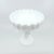 Contemporary Vintage Milk Glass Tulip Pedestal Dish For Sale - Image 3 of 12