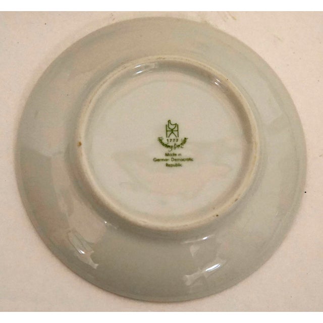 Vintage Henneberg Porcelain Demitasse Set- 20 Pieces For Sale - Image 10 of 13