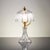 Mid-Century Modern Mid-Century Irish Table Lamp in Cut Crystal Glass & Brass, 1960s For Sale - Image 3 of 8