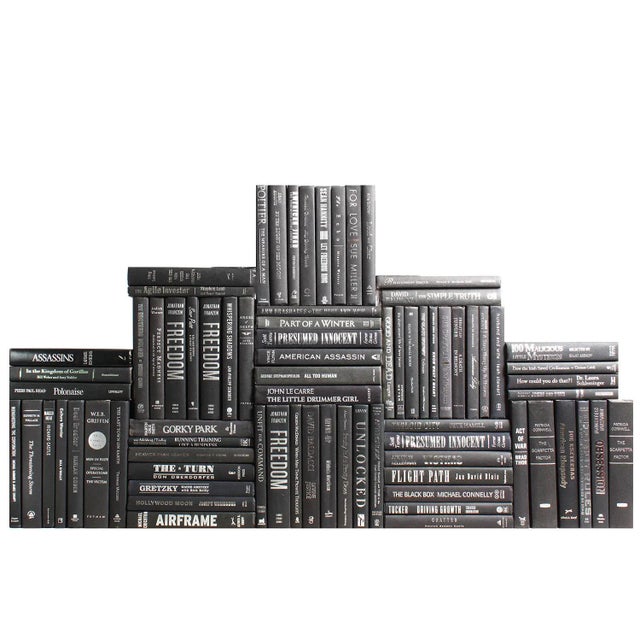 Modern Deco Book Wall Set of Seventy Five Decorative Books Chairish