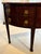 Brown English Mahogany Demiluned Sideboard With Brass Rosette Hardware, Circa 1810 For Sale - Image 8 of 12
