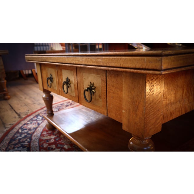 Flagstone Coffee Table with Drawers from Barker & Stonehouse, 2010s For Sale - Image 3 of 10