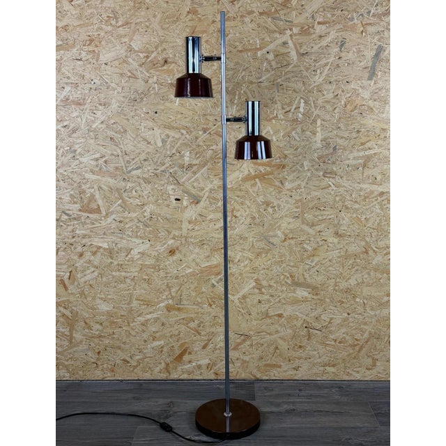 Vintage Space Age Floor Lamp in Metal, 1960s For Sale - Image 16 of 18