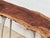 French Vintage Live Edge Modernist Entry Table For Sale - Image 9 of 12