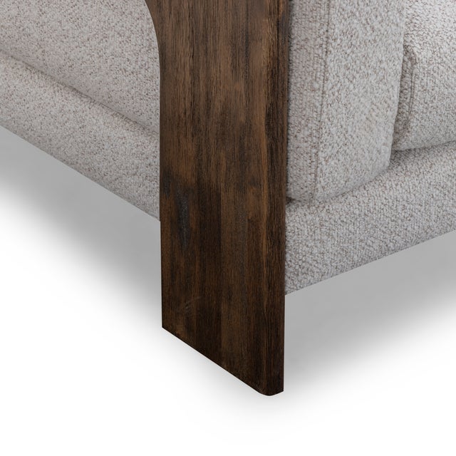 2020s Elyn Cream Boucle Sofa For Sale - Image 5 of 7