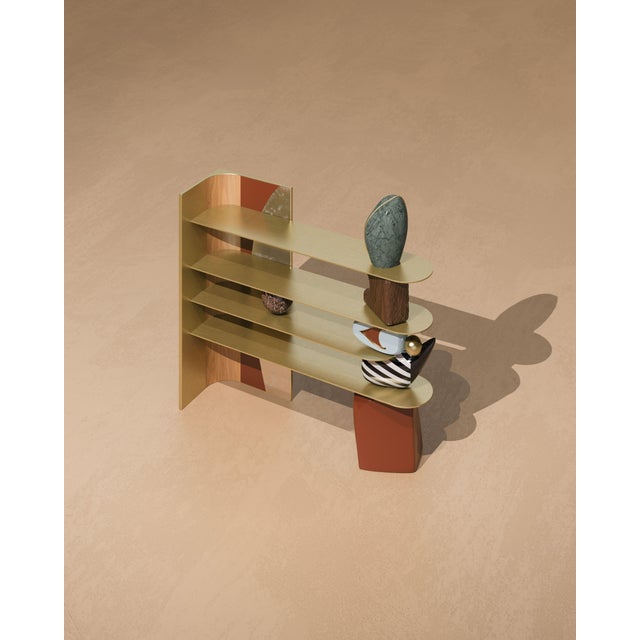 Echoes Bookshelf Handmade in Portugal by Malabar For Sale - Image 10 of 12