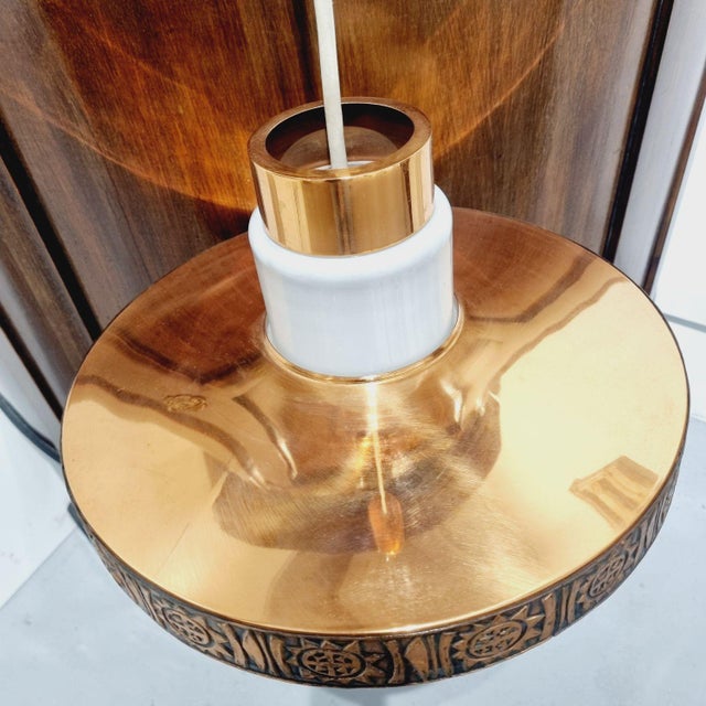 Mid-Century Modern Pendant Lamp from György Csanádi, 1960s For Sale - Image 6 of 10