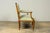 18th Century French Louis XVI Walnut Settee With Celadon Velvet For Sale - Image 12 of 18