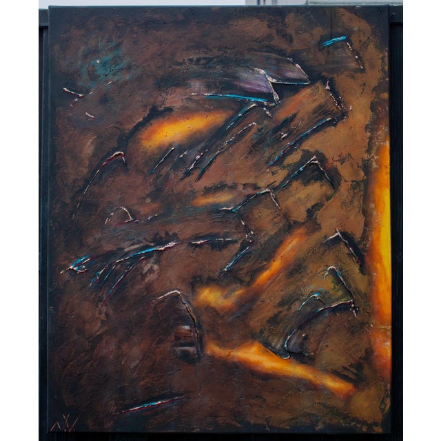 Contemporary Natalia Vypritskaia, Birth of Light, Acrylic For Sale - Image 3 of 4