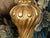 19th Century Italian Carved Giltwood Fragments Made into Lamps on Lucite - a Pair For Sale - Image 9 of 10