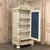 19th Century French Renaissance Revival Painted Mirrored Armoire With Barley Twist Columns For Sale - Image 16 of 18