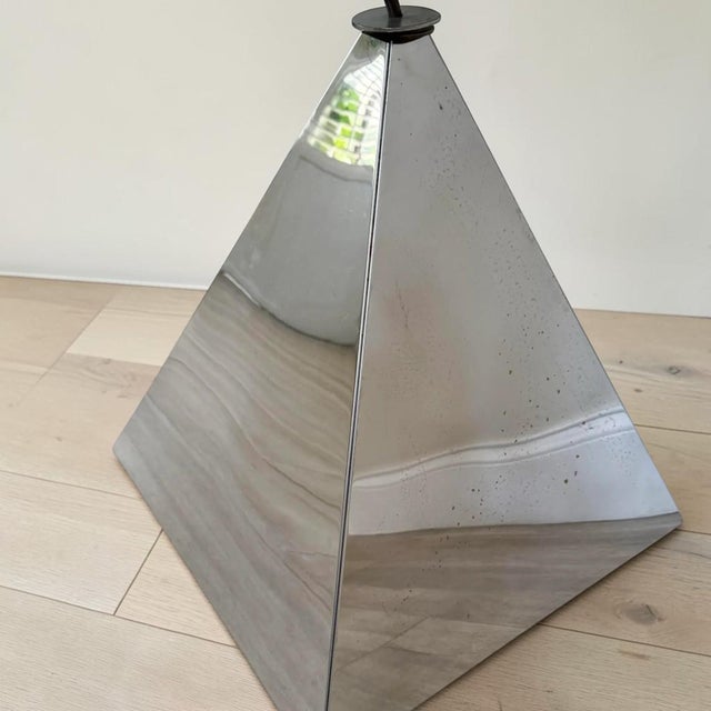 Metal 1976 Curtis Jere “Birds of Flight” Chrome and Metal Sculpture For Sale - Image 7 of 10