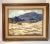 Mid 20th Century "Mount San Jacinto, Palm Springs" Oil Painting on Canvas, Framed For Sale - Image 11 of 11