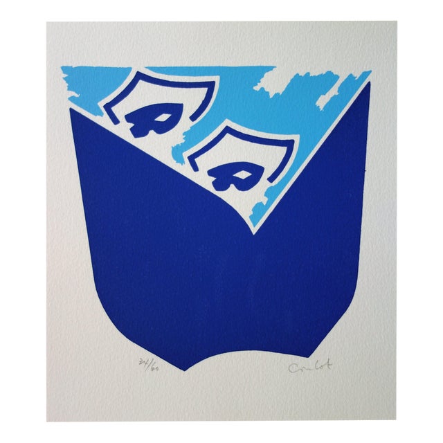 Jean Coulot, Venice Carnival, Screenprint For Sale