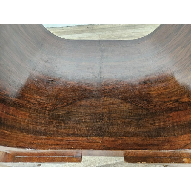 Vintage Art Deco Dining Table in Walnut Burl, 1940 For Sale - Image 18 of 18