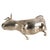 Late 19th Century Antique Dutch 930 Silver Figural Cow Creamer With Hinged Lid For Sale - Image 5 of 7