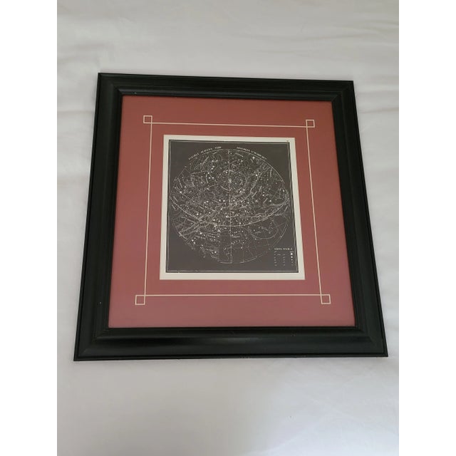 Late 20th Century "Visible Heavens" Constellation Print, Framed For Sale - Image 13 of 13