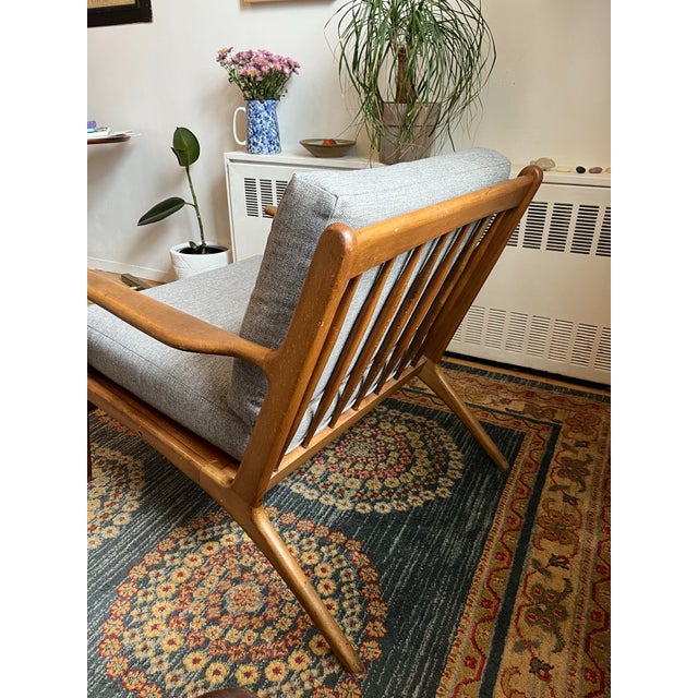 Mid-Century Modern Vintage Midcentury Modern Scandinavian Armchair For Sale - Image 3 of 9