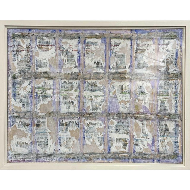 Unknown, Modern Artwork, 2000s, Mixed Media, Framed For Sale - Image 4 of 4
