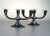 Silver-Plated German Candleholders - A Pair For Sale - Image 4 of 5