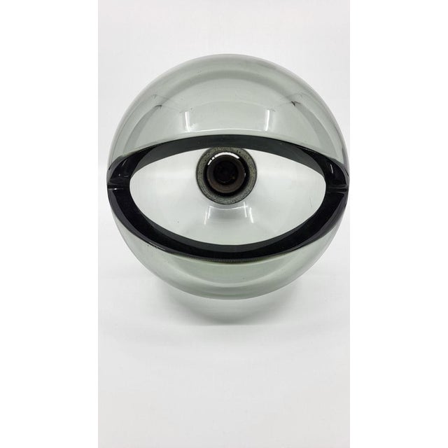 1970s Eye Ball Ceiling Light in Glass and Chrome, 1970s For Sale - Image 5 of 9