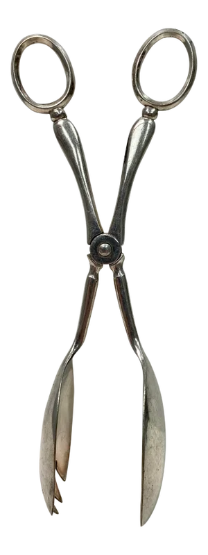 Vintage Silver Plate Don Serving/Salad Tongs Made in England